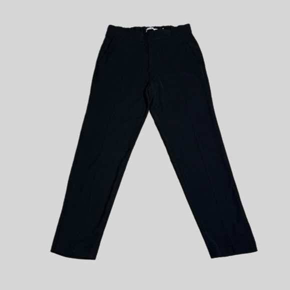 Vince Pants - Vince. Women’s Black High Waisted Straight Leg Pull On Pants Sz Small